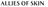 ALLIESOFSKIN logo