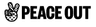 Peaceoutskincare logo