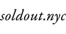 Soldout logo