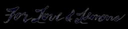 Forloveandlemons logo