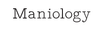 Maniology logo